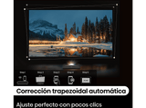Proyector - Hisense PL2, 4k, 2700 lúmenes, Wi Fi, Dolby Atmos, HDR, Negro