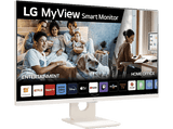 Monitor - LG 32SR50F-W, 32 , Full-HD, 5 ms, 60 Hz, Smart TV, webOS23, HDR10, HDMI 2.1, Blanco