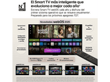 TV QNED 65 - LG 65QNED87A6B, UHD 4K, Procesador Inteligente α8 AI Processor 4K Gen2, Smart TV, DVB-T2 (H.265), Ashed Blue