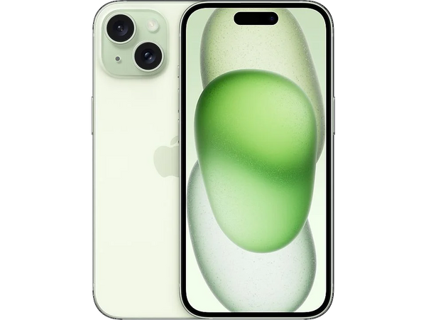 Apple iPhone 15, Verde, 128 GB, 5G, 6.1" OLED Super Retina XDR, Chip A16 Bionic, iOS