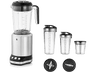 Batidora de vaso - WMF Kult X, 1.2L, 900W, Multifunción, Plata