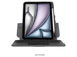 Funda con teclado - Targus VersaVu® Bluetooth®, Para iPad Air®, iPad Pro® y iPad de 10,9 a 11 pulgadas, Retroiluminación, Rotación 360º, Negro