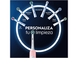 Cepillo eléctrico - Oral-B Pro Series 1, Pack Doble, Tecnología 3D, Sensor de presión, Negro y rosa