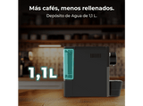 Cafetera superautomática - Cecotec Cremmaet Cube Red, 19 bar, 1350 W, 1.1l, Rojo