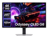 Monitor gaming - Samsung Odyssey OLED G81SF LS32FG812SUXEN, 32 " UHD 4K, 240 Hz, 0.03 ms (G/G), AMD FreeSync Premium Pro, Altura justa, Plata
