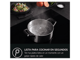 Placa inducción - AEG TI63IQ30FZ, 3 zonas,  Zona grande 28 cm, Cocción asistida, 60 cm, Negro mate