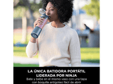 Batidora de vaso - Ninja BC151EUNV, 700 W, 532 ml, Inalámbrico, USB-C, Azul Denim