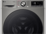 Lavadora secadora - LG F4DR7009AGS, Serie 700, 9 kg/6 kg, 1400 rpm, 14 programas, Inox antihuellas