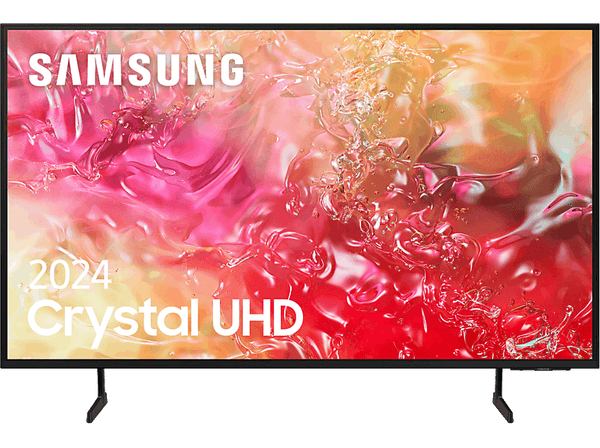TV LED 50" - Samsung TU50DU7105KXXC, UHD 4K, Procesador Crystal 4K, Smart TV, DVB-T2 (H.265), Negro