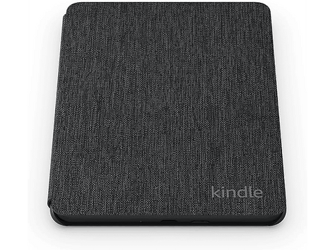 Funda - Amazon Kindle Para Paperwhite y Kindle Paperwhite Signature, Ligera, Plegable y Resistente al agua, Tela, Negro