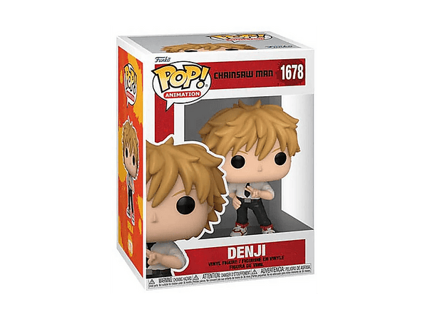 Figura Funko Pop! - Chainsaw Man: Denji, Vinilo, 10 cm