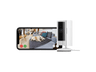 Cámara de vigilancia IP - Amazon Ring  Indoor Camera (2nd Gen), 1080p HD, Función de visión nocturna, WiFi de 2.4 GHz, Blanco