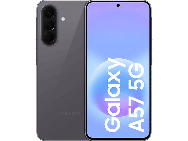 Móvil - Samsung Galaxy A57, Gris, 256 GB, 8 GB RAM, 6.7" FHD+, Exynos 1680, 5000 mAh, Android 16