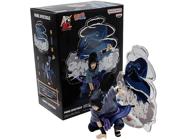 Figura - Sherwood Naruto Shippuden: Uchiha Sasuke, 10 cm de alto