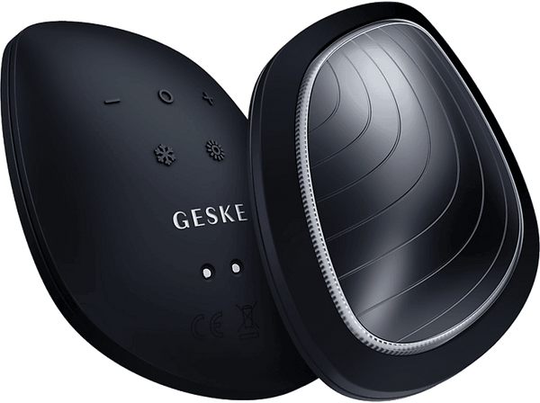 Limpiador facial - Geske Sonic Warm & Cool Mask, Cara, IPX7, Negro