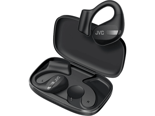 Auriculares inalámbricos - JVC HA-NP50T, Intraurales, Bluetooth, Conectividad Multipunto, True Wireless, Negro