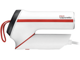 Plancha de vapor vertical - Polti Vaporella Vertical Styler GSM50R, 800 W, Calentamiento 30 seg, Blanco/Rojo