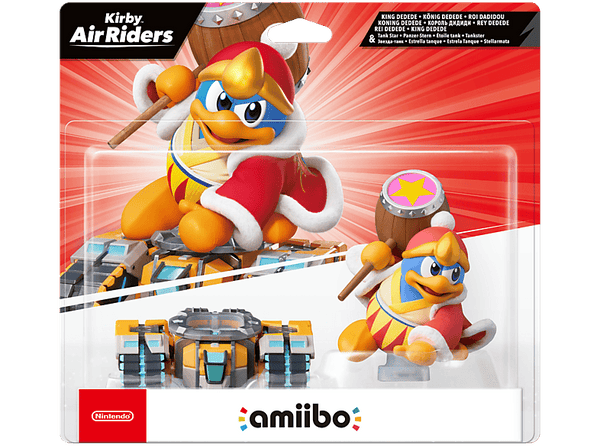 Figura Amiibo - Nintendo King Dedede & Tank Star (Colección Kirby)