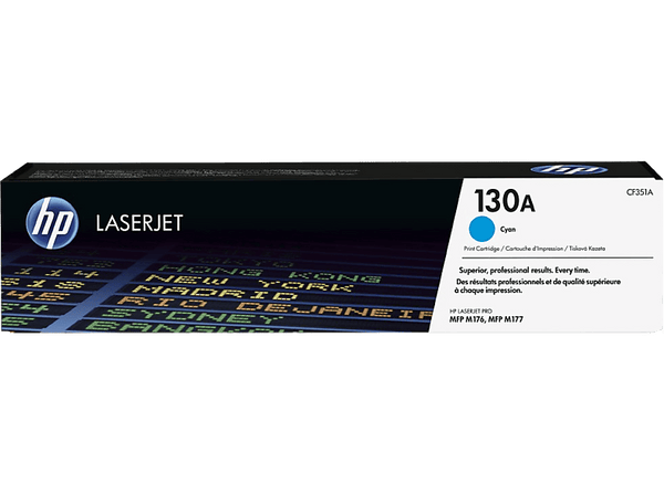 Tóner - HP 130A LaserJet, Cián, CF351A