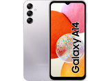 Móvil - Samsung Galaxy A14, Plata, 64 GB, 4 GB RAM, 6.6 FHD+, Mediatek Helio G85, 5000 mAh, Android