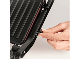 Sandwichera - Taurus Toast & C Ver. II GR1003P, 1000W,  Placas de aluminio, Tapa basculante, Libre de PFOA, Granate