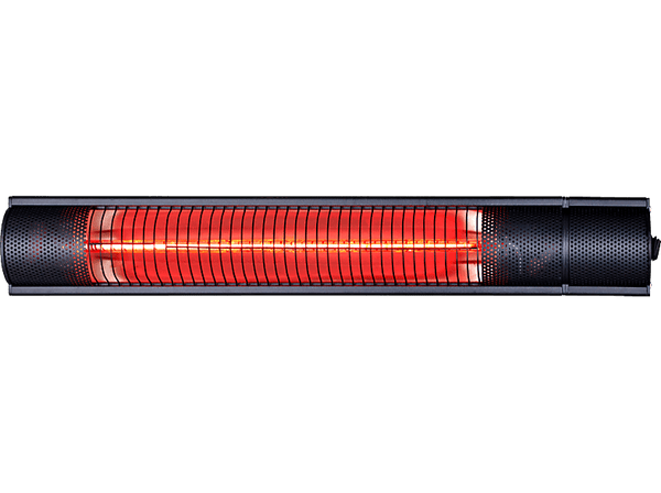 Estufa eléctrica - OK OPH 206324 ES, 2000 W, Para Pared/Techo, IP55, Negro