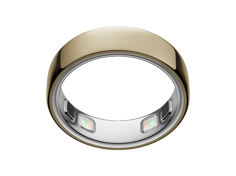 Oura Ring 5 Talla 9 Hasta 9 días autonomía Bluetooth 50 métricas de salud Titanio Oro