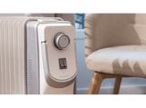 Radiador - ok. ReadyWarm 11000 Space 360º, 11 Elementos, de Aceite, 2500 W, 3 Niveles, Blanco