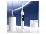 Cepillo eléctrico - Oral-B iO 6S, Pack doble, 5 modos, Pantalla interactiva, Sensor de presión, Blanco y rosa