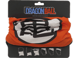 Accesorio - Sherwood Bufanda Tubular Diseño Goku, Naranja y blanco