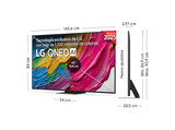 TV QNED 65 - LG 65QNED81A6A, UHD 4K, Procesador Inteligente α7 AI Processor 4K Gen8, Smart TV, DVB-T2 (H.265), Negro
