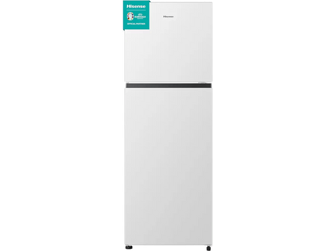 Frigorífico dos puertas - Hisense RT422N4AWE, No frost, 169.6 cm, 325 l, Tecnología inverter, Blanco