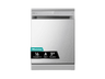 Lavavajillas - Hisense HS673A90X, 16 servicios, 7 programas, 59.9 cm, Conectividad Wi Fi, Tercera bandeja, Inox