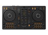 Controladora DJ - Pioneer DJ DDJ-FLX4, 2 Canales, 20 Hz – 20 kHz, Compatibilidad con Rekordbox y Serato, Negro