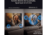 TV LED 85 - Sony Bravia 5, XR|Mini LED, 4K HDR, Google Smart TV, Gaming PS5,120Hz, IMAX Enhanced, Dolby Atmos/Vision, Chromecast, AirPlay2, 85XR55
