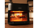 Freidora de aire - Cecotec Cecofry&Grill Smokin’ 8500, 2200W, 8.5L, 10 menús, Ahumador, 3en1, Pizza Maker, Doble resistencia, Incluye chips de madera