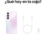 Móvil - Samsung Galaxy A35 5G, 128GB, 6GB RAM, 6.6 FHD+, Exynos 1380, 5000 mAh, Android 14, Light Violet