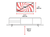 TV Mini LED 100 - Hisense 100U7Q, UHD 4K, Subwoofer integrado, 144 Hz, Hi-View IA Pro, Dolby Vusion IQ & Dolby Atmos,  Negro