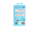 Funda móvil - ISY ISC-1131, Compatible con iPhone 17 Pro, Compatibilidad MagSafe, Carga Inalámbrica, Resistente a Golpes y al Agua, Transparente