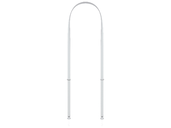 Apple Correa Crossbody, Para fundas de iPhone, Gris claro
