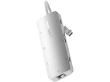 Hub - Linq ProConnect 8in1, Lector de tarjetas, Carga rápida de 140W, Blanco
