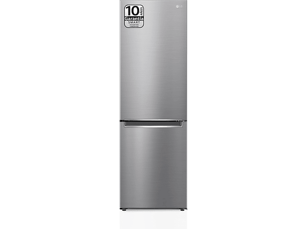 Frigorífico combi - LG GBB71PZVCN1, No Frost, 186 cm, 374 l, DoorCooling+™, FRESHBalancer™, Acero Inoxidable Antihuellas