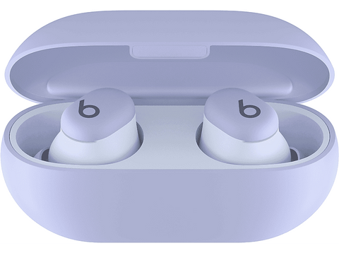 Apple Beats Solo Buds, Auriculares inalámbricos, 18 horas de autonomía, Bluetooth Clase 1, Apple Android, Micrófono integrado, Lila ártico