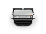 Grill - Tefal GC712D OptiGrill, 2000 W, 7 Modos Cocción, Indicadores Luminosos, Bandeja Recogegrasa, Acero Inoxidable