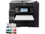 Impresora tinta - Epson EcoTank ET-5805, Multifunción, A4, Fax, Pantalla Táctil, ADF, Wi-Fi, Negro