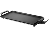 Plancha de asar - Ufesa Indiana 2500 XL, 2500 W, Aluminio fundido, 58 x 33 cm, Revestimiento Antiadherente Doble Capa, Negro