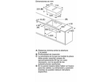 Placa inducción con extractor integrado - Bosch PVQ731H26E, Serie 6, 4  Zonas, 2 zonas Flex, 9, Función CombiInducción, PerfectFry Plus, 70 cm, Negro