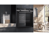 Horno - Siemens HB574AER4, Multifunción, Pirolítico, 71 l, 59.4 cm, PerfectCooking 3D, HumidClean, Negro