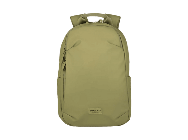 Mochila para portátil - Tucano Láser, Para Portátil de 15,6 pulgadas o MacBook Pro de 16" (2019-2024), Espalda Ergonómica, Verde Militar