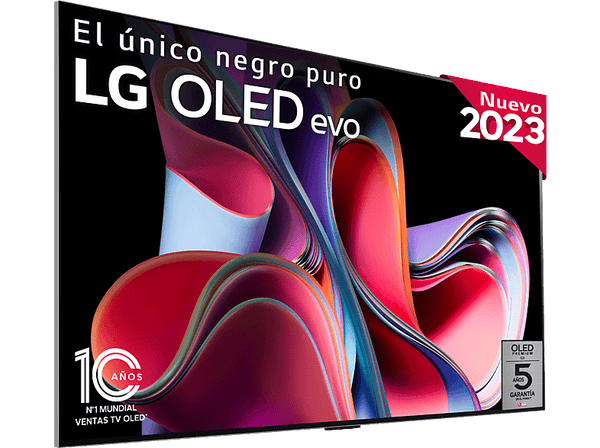 TV OLED 55" - LG OLED55G36LA, OLED 4K, Inteligente α9 4K Gen6, Smart TV, DVB-T2 (H.265), Satin Silver